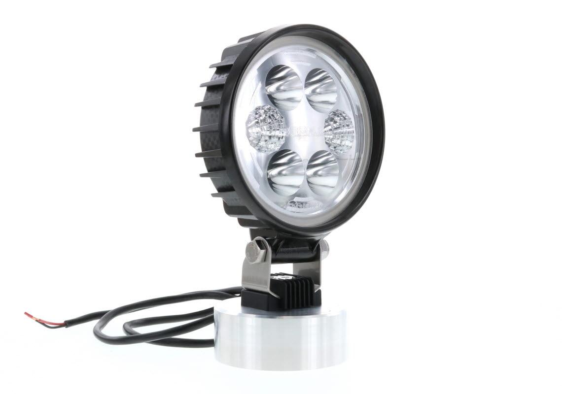 Phare de travail LED CARBONLUX rond diam 120mm - cable